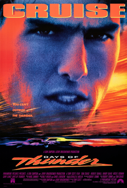 Days of Thunder theatrical poster